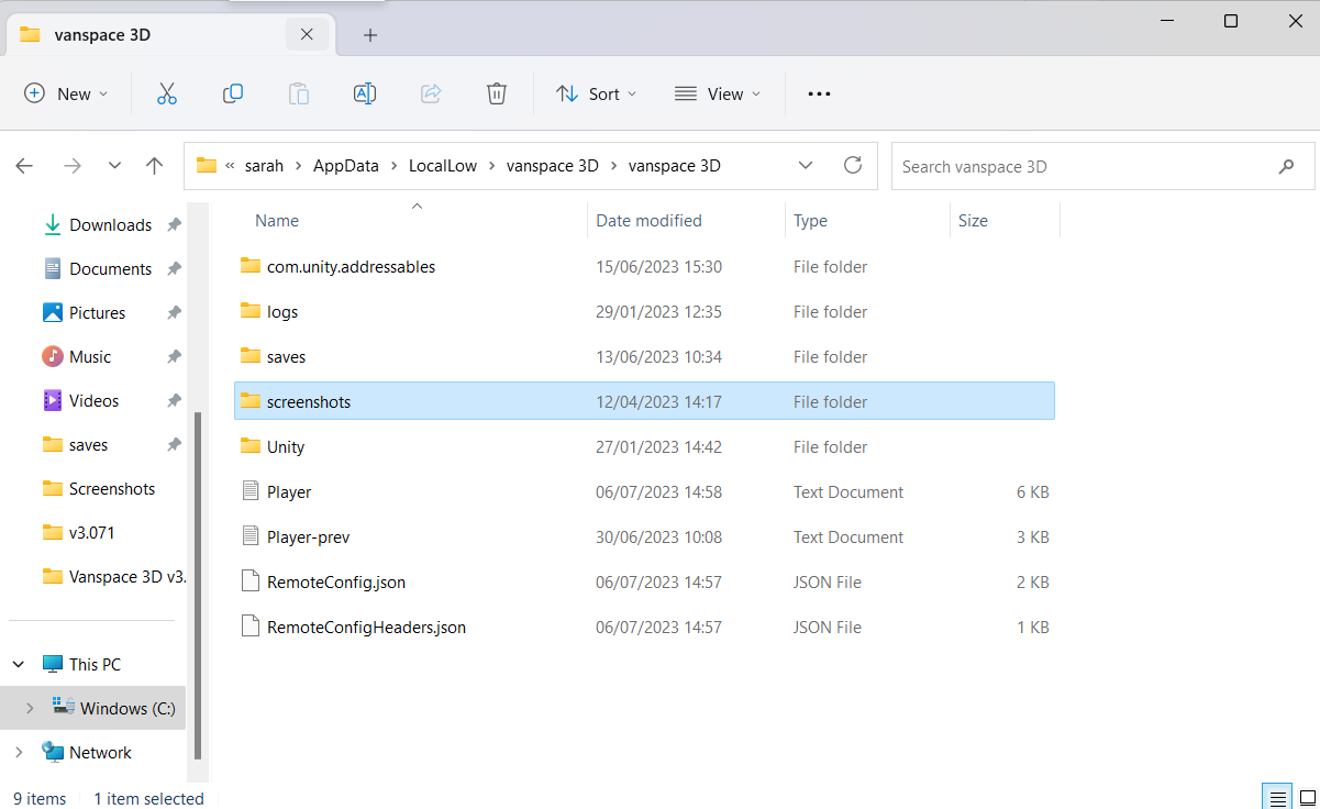 Screenshot